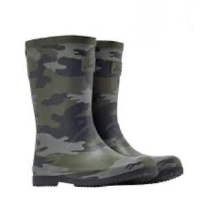 Joules Olive Camouflage Boots